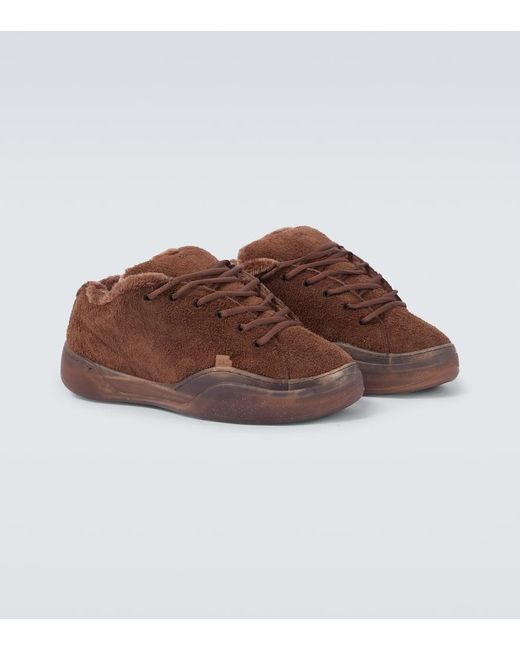 ERL Sneakers Vamp Skate Aus Veloursleder in Brown für Herren