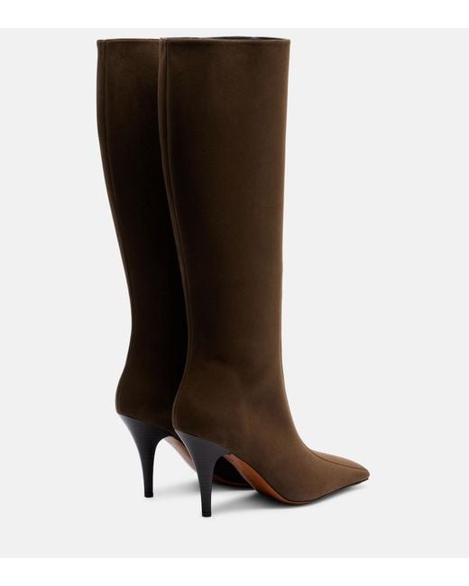 Stella McCartney Brown 95 Knee-High Boots