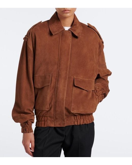 Arma Brown Halti Suede Blouson Jacket