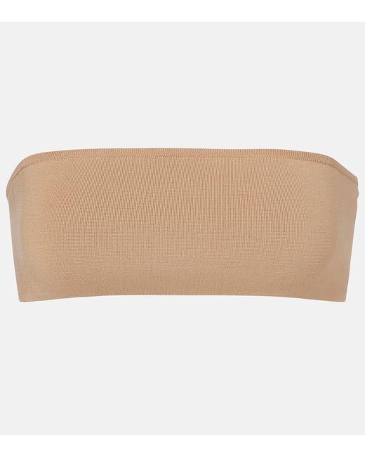 Max Mara Natural Mxsfiabe Bandeau Top