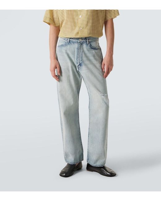 Jeans Regular di Auralee in Blue da Uomo
