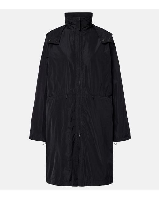 The Row Black Aldara Technical Coat