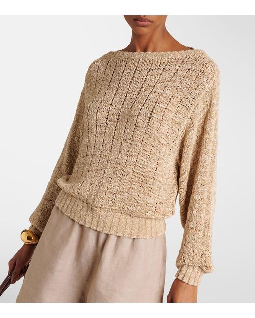 Loro Piana Natural Silk Sweater