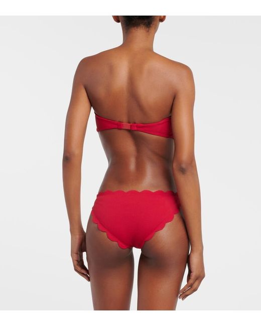 Slip bikini Antibes di Marysia Swim in Red