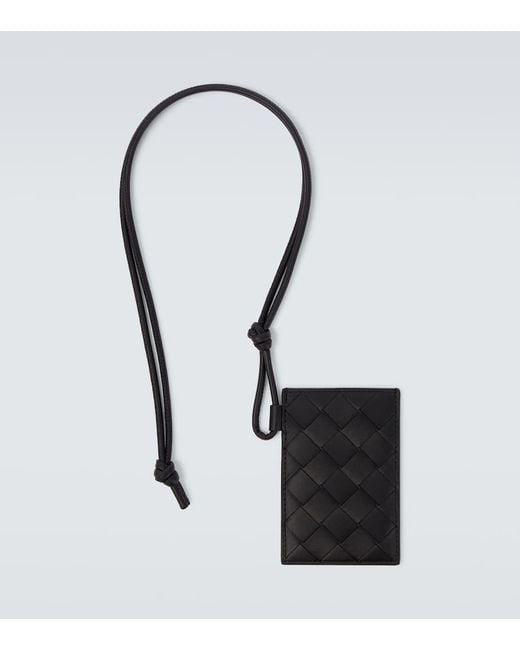 Targhetta Bagaglio di Bottega Veneta in Black da Uomo
