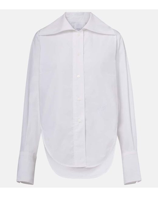 Camisa Violin En Popelin De Algodon Patou de color White