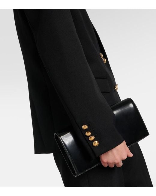 Nili Lotan Black Veda Virgin Wool Jacket