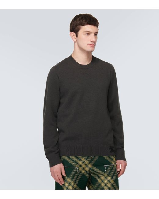 Burberry Black Cashmere Sweater for men