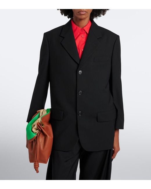 Loewe Black Wool Blazer