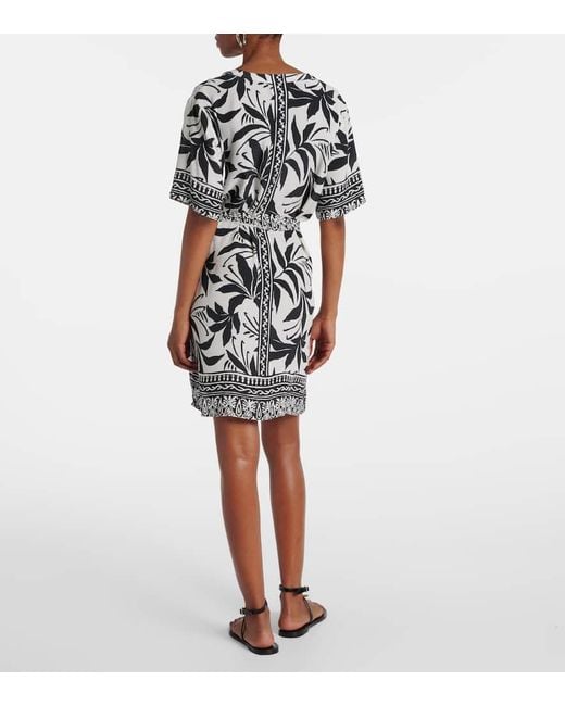 Velvet Black Vanessa Printed Shirt Dress