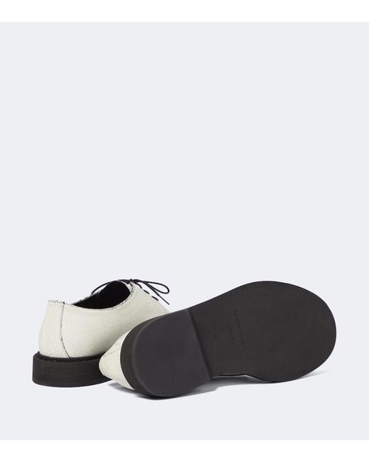 Common Projects Derbyschuhe Aus Leder in White für Herren