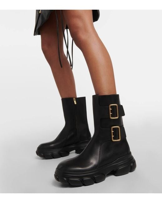 Jonathan Simkhai Black Sid Leather Boots