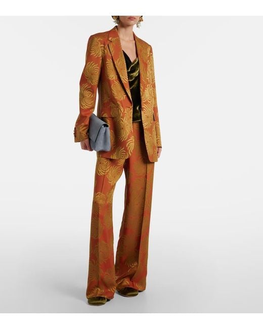 Blazer di Dries Van Noten in Brown