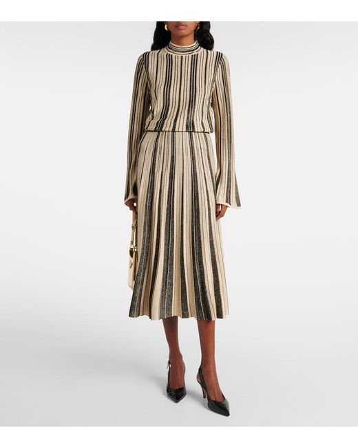 Zimmermann Black Striped Top