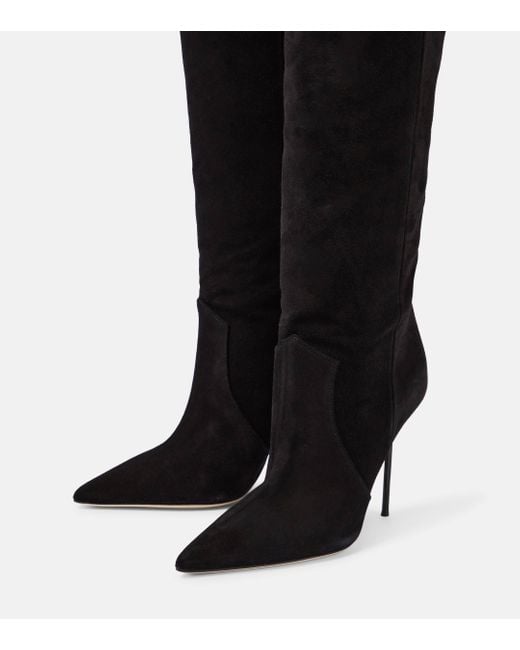 Paris Texas Black Holly Paloma Over-the-knee Boots