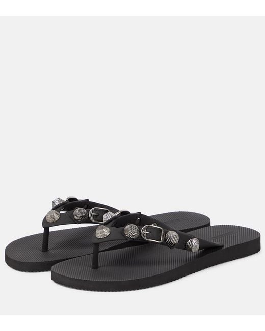 Balenciaga Black Sandals