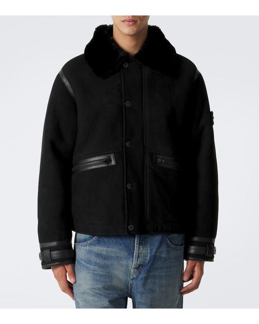 Giacca Ghost di Stone Island in Black da Uomo