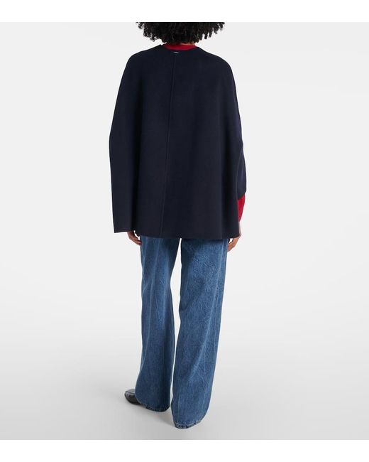 Max Mara Blue Virgin Wool Jacket
