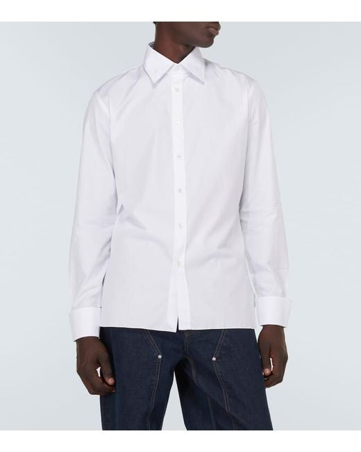 Winnie New York Hemd Duncan aus Baumwolle in White für Herren