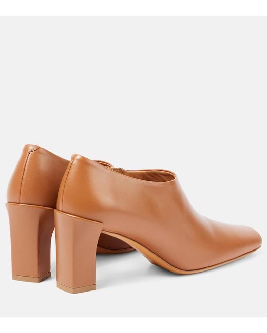 Tod's Brown Leather Ankle Boots