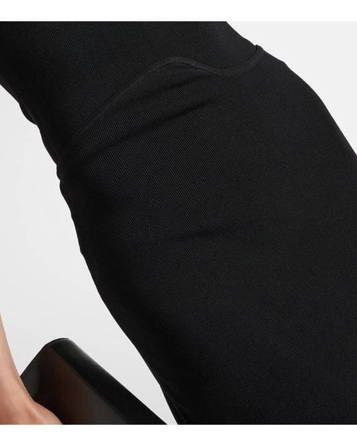 Christopher Esber Black Maparadita Maxi Skirt