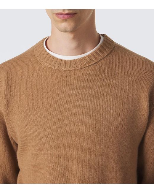 FRAME Brown Cashmere Sweater for men