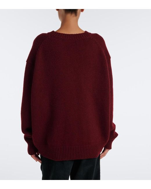Pullover Parth di The Row in Red