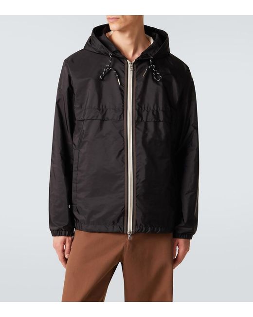 Moncler Black Nidge Technical Jacket for men