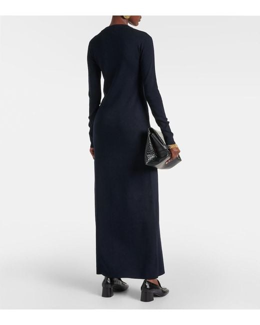 FFORME Blue Aina Cotton Maxi Dress