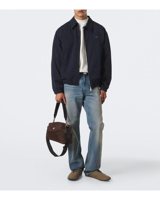 Prada White Cotton Jersey T-Shirt for men