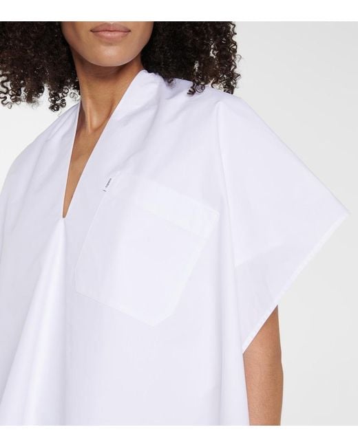 Coperni White Convertible Cotton Top