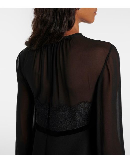Abito Corto Jader di Max Mara in Black