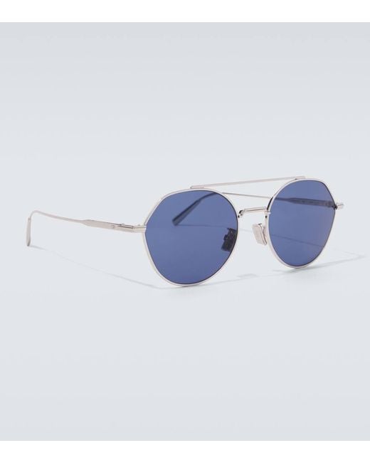 Lunettes De Soleil Diorblacksuit R6U Aviateur Dior pour homme en coloris Blue
