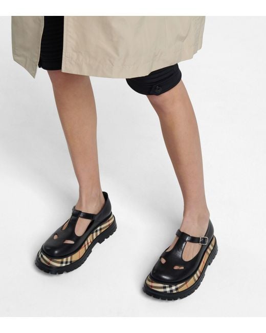 Burberry mary janes hotsell