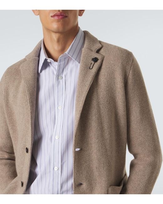 Lardini Natural Cashmere Blazer for men