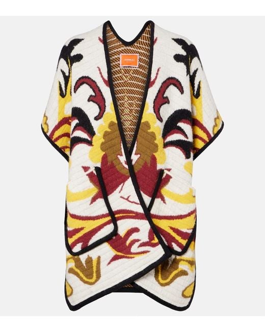 LaDoubleJ Multicolor My Power Patterned Cape