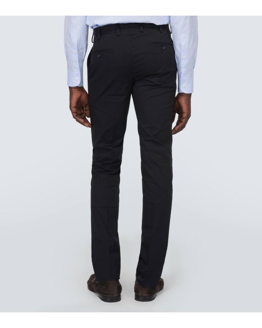 Pantalon droit Lardini pour homme en coloris Black
