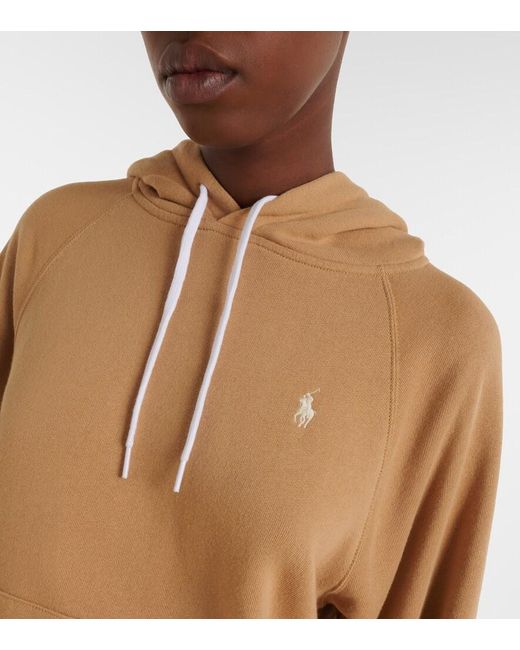 Polo Ralph Lauren Natural Cotton-Blend Jersey Hoodie