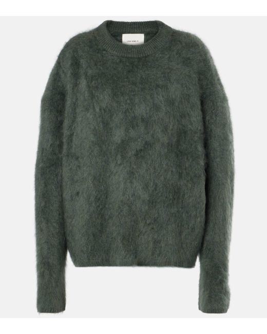 Lisa Yang Green Natalia Cashmere Sweater