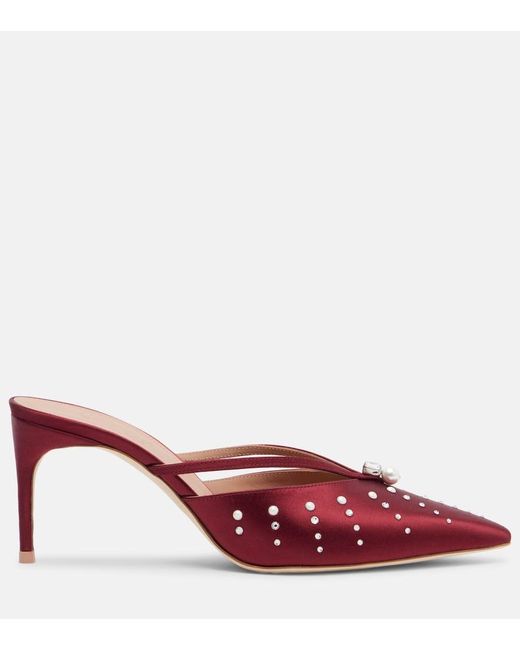 Mules Marisa 70 di Malone Souliers in Red