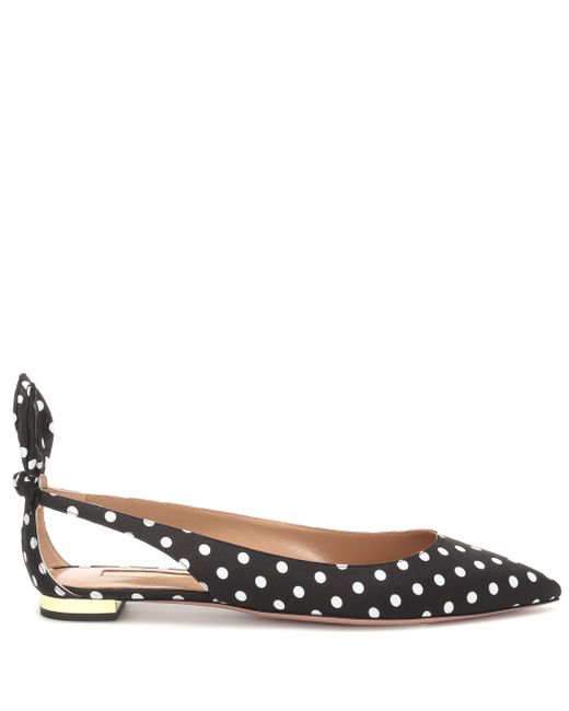 aquazzura deneuve ballet flats