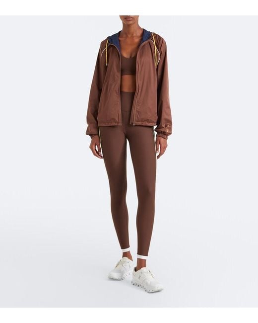 The Upside Brown Lila Hooded Jacket