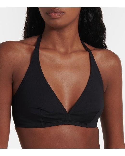 Eres Black Gang Triangle Bikini Top