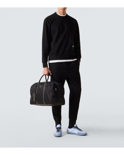 Prada Black Technical Sweatpants for men