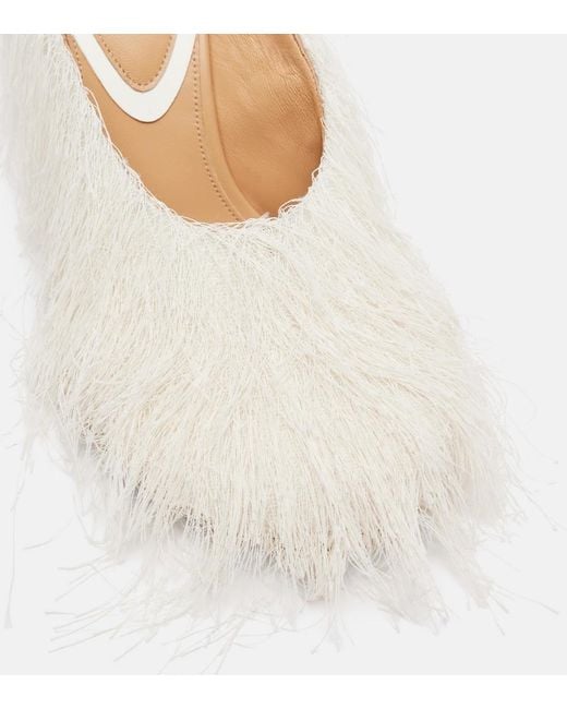 Dries Van Noten White Pumps
