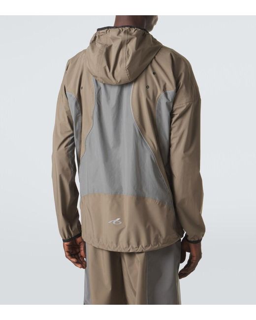 Balenciaga Brown Technical Track Jacket for men