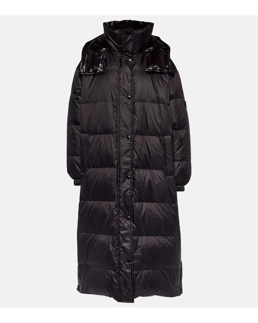 Yves Salomon Black Reversible Down Coat