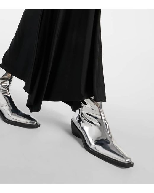 Proenza Schouler White Ankle Boots Bronco