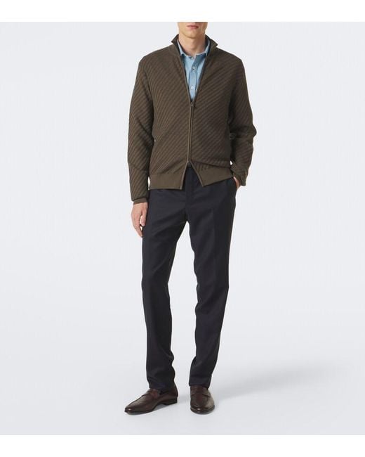 Pullover di Brioni in Green da Uomo
