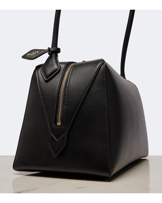 Alaïa Black Le Bouledogue Medium Leather Shoulder Bag